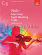 Violin SRT Grades 1-5 2012 cover